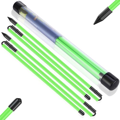 Collapsible Golf Alignment Sticks - 48" Training Aids, 2-Pack