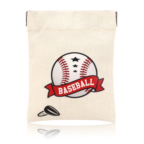 Baseball Snack Bags - Mini Portable Treat Bags for Seeds - 3.54x5.12inch
