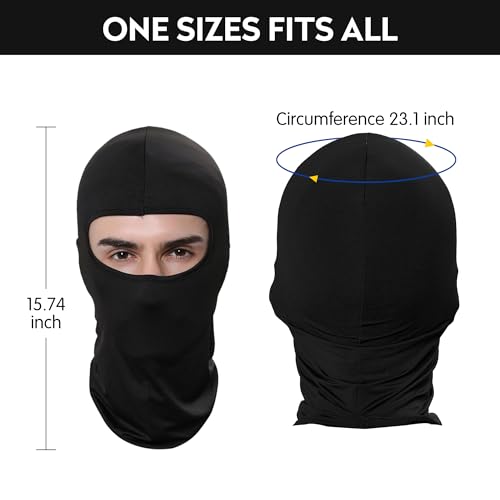 Balaclava Face Mask - Ink Khaki - 1 Pack Ski Mask for Men & Women