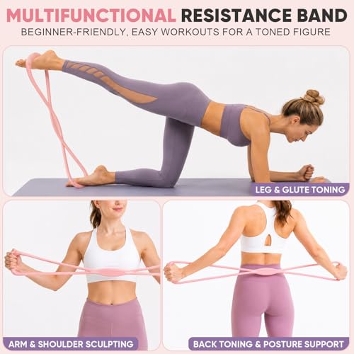 Figure 8 Resistance Band for Home Workout, Stretching & Arm Toning