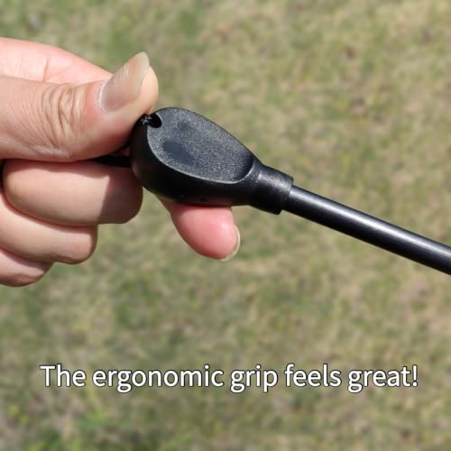 Ergonomic Waterproof Ferro Rod Fire Starter - Black
