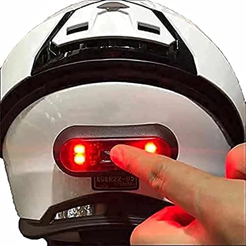 VERSATTA Helmet Light Version 1 - USB Rechargeable LED Motorcycle & Bike Rear Safety Light