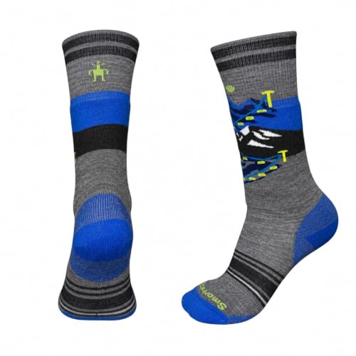Smartwool Kids Wintersport Full Cushion Over-the-Calf Socks - Large/Gray