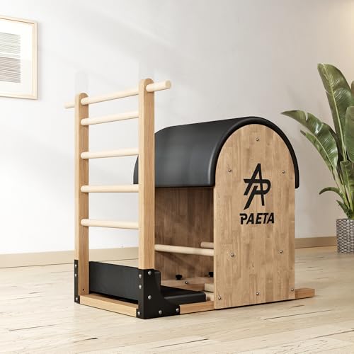 Wooden Pilates Ladder Barrel - Spine Corrector for Home Workout