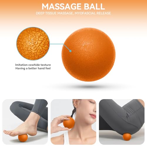5 in 1 Foam Roller Set for Deep Tissue Muscle Massage & Stretching