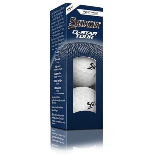 Q-Star Tour 6 Golf Balls - Premium Urethane, White