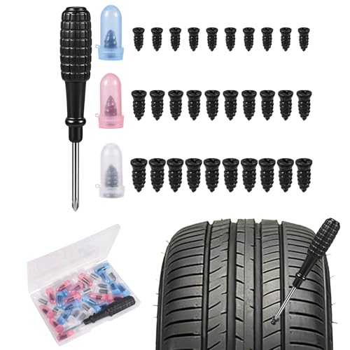 Tire Repair Rubber Nail Kit - 90/60/30pcs, 3 Sizes