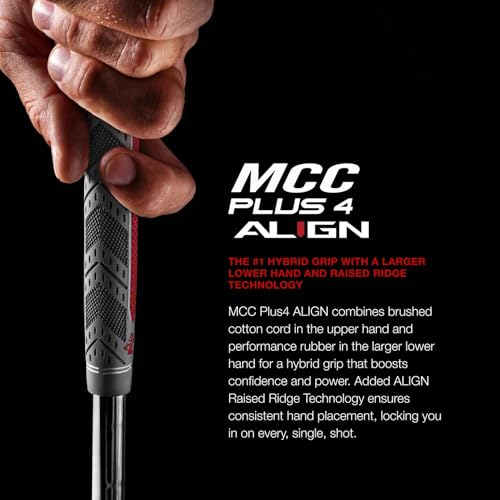 Golf Pride MCC Plus4 ALIGN Midsize Golf Club Grip 3-Pack