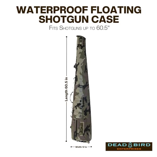 60" Waterproof Floating Shotgun Case for Hunting - Camouflage
