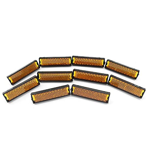 10PCS Bicycle Pedal Reflectors - Night Safety Warning Accessories