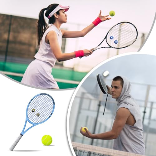Tennis Racket Vibration Dampener - 4 Color Rubber Shock Absorber