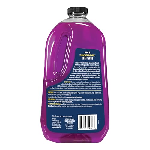 Boat Wash - pH-Balanced Cleaner for Fiberglass & Gel Coat, 64 Fl Oz