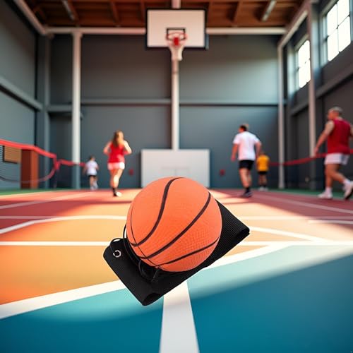 Wrist Return Ball for Agility Training - 2.36 Inch Rubber Bouncy Ball