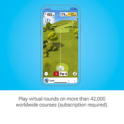 Portable Golf Launch Monitor - Garmin Approach R10, 10-Hour Battery Life