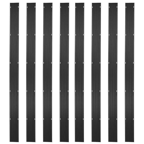 Heavy-Duty Snowmobile Trailer Ski Guides - 8 Pack, 7'10" Length
