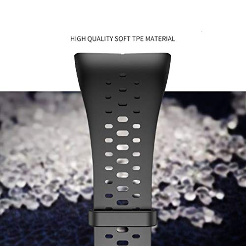 Silicone Watch Strap for M400 and M430 GPS Running Watches - Sport Black