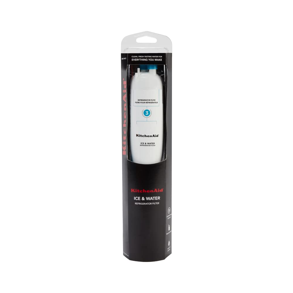 KitchenAid® Refrigerator Ice and Water Filter 3 - KAD3RXD1, Single-Pack, Aqua