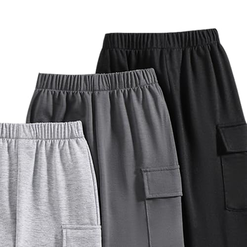 Nivne Tco Boys Casual Sweatpants Set 8 Years - 3 Pack Toddler & Kids Pants