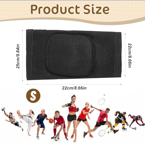 Breathable Sports Elbow Pads - Impact Protection for Volleyball - Small