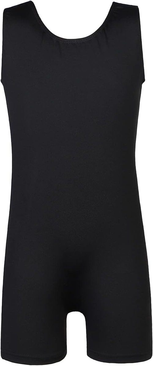 EQSJIU Gymnastics Leotards - Sparkly Toddler Tumbling Unitard with Shorts for Girls 1-10 Years