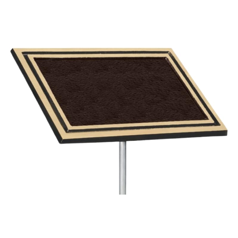 Personalized Memorial Plaque with Stake, 8x10 - Custom Engraved Aluminum