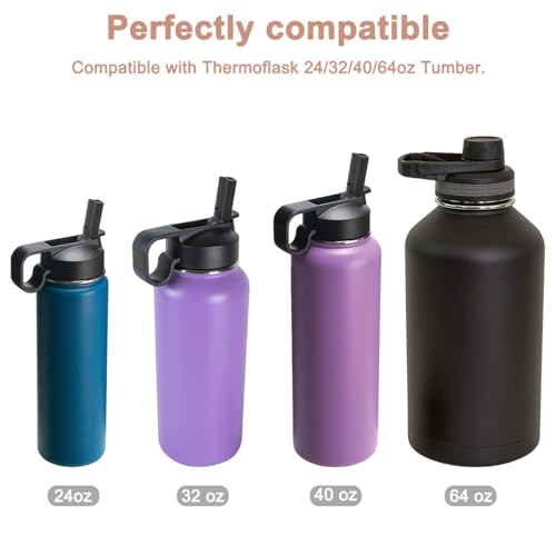 Silicone Water Bottle Gasket Replacement Set with Cleaning Brush & Tweezers