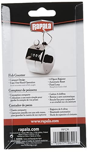Fish Counter Tool - Compact Design with Easy One-Hand Operation