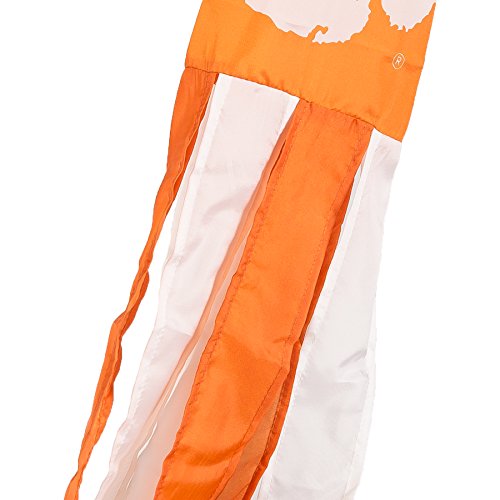 Clemson Tigers College Windsock with Team Colored Streamers