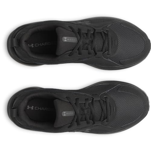 Men's Charged+ Assert 11 Running Shoes - Black/Black/Black - Size 10.5