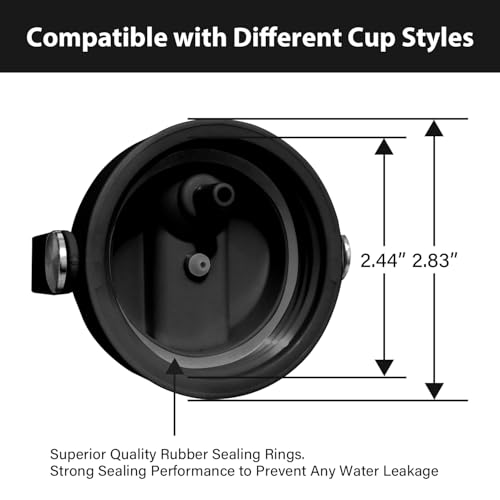 HYDROWION Straw Lid for Hydro Flask Wide Mouth, Flex Compatibility