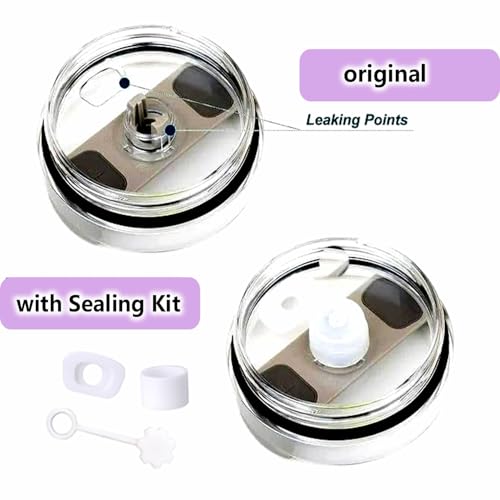 Butterfly Cup Accessories Set for Stanley 30oz/40oz - Purple R