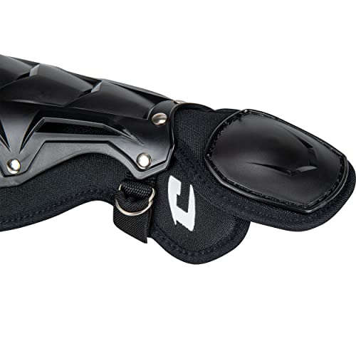 Champro Optimus MVP Single Knee Leg Guard Black 13.5" Baseball Catcher Gear