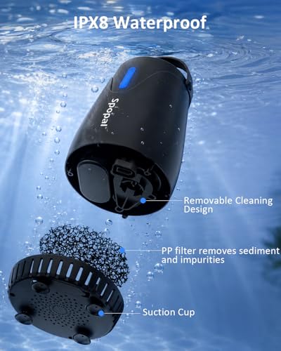 Portable Camping Shower Pump with 8000mAh Battery and Night Light