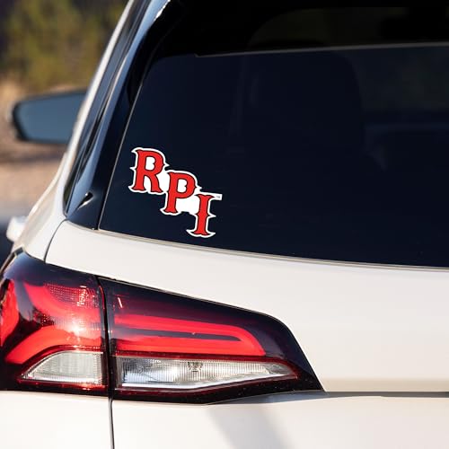 Rico Industries NCAA Custom Unisex-Adult Sports Sticker - Rensselaer Poly Engineers