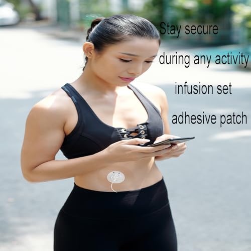 40 Pack Waterproof Adhesive Patches for CGM & Insulin Pumps