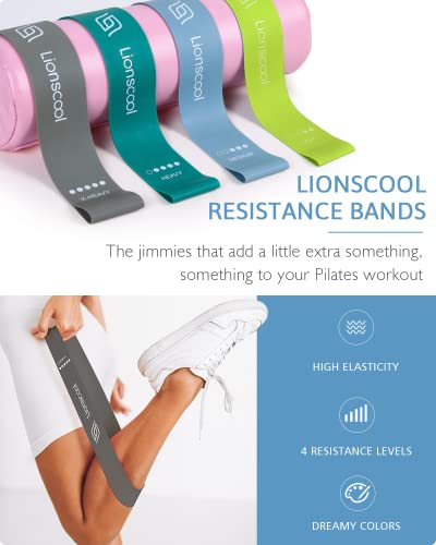Pilates Ring Set with 14" Circle, Mini Ball & Resistance Bands