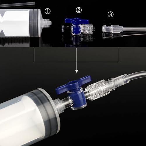 Tubeless Sealant Injector with Valve Core Tool - Blue
