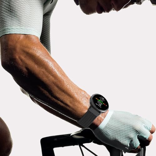 Magnetic Braided Band for Garmin Vivoactive 5/6 - Black