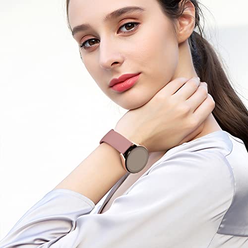 Amazfit Active 2 / Active Watch Bands - Soft Silicone - Smoke Violet + Milk Tea + Starlight