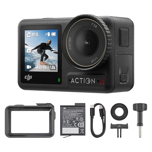 Osmo Action 4 Essential Combo - Waterproof 4K Action Camera