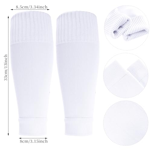 Dxhycc 3 Pairs Kid Soccer Socks Leg Sleeves for Youth Boys Girls