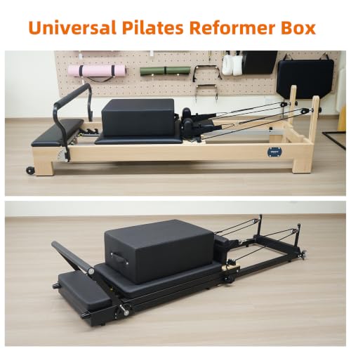 Universal Pilates Reformer Box - 23.62 x 16.14 x 9.06 Inches, 350 LBS Capacity
