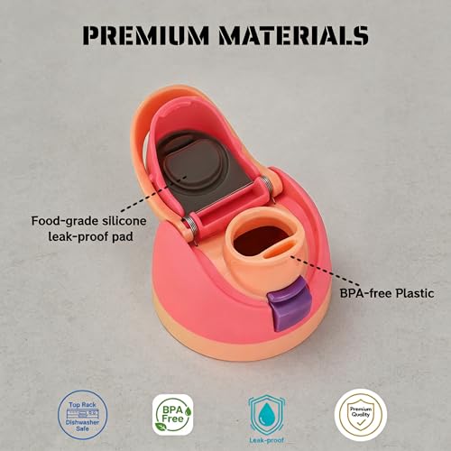 Leakproof Replacement Lid for Owala Freesip Water Bottles - Indigo