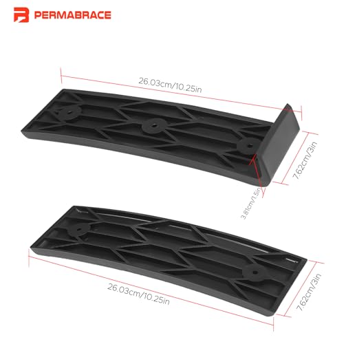 Permabrace 20pcs Boat Trailer Bunk Slides Kit - 16 Pads (3x10) + 4 Enders