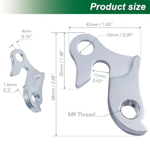 Universal Bicycle Derailleur Hanger - Aluminum Alloy Frame Hook