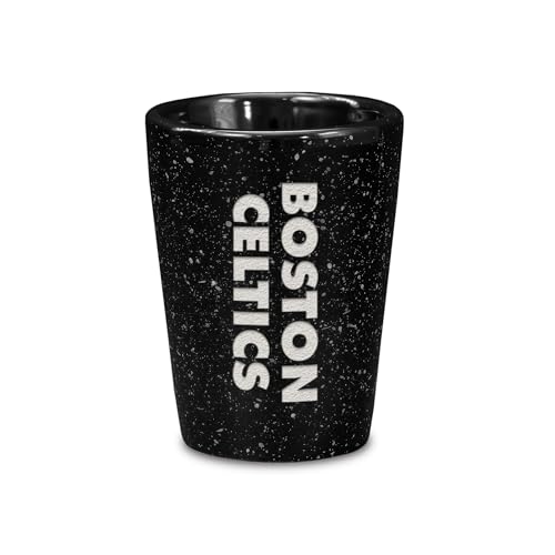 NBA Boston Celtics 2oz Ceramic Shot Glass - Black