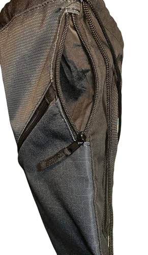 WNBA Diagonal Zippered Drawstring Backpack Gym Bag - Indiana Fever