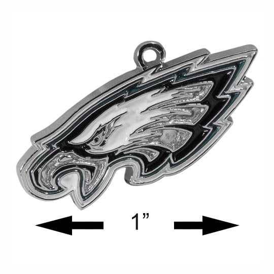 Philadelphia Eagles Women's Chain Necklace - 22 Inch Team Colors