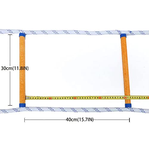 16ft Fire Escape Rope Ladder Emergency Fire Ladders Fire Escape Ladder for 2 Story