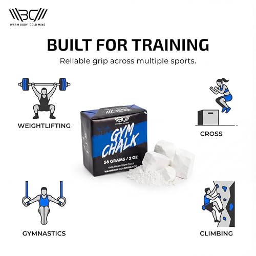 Sport Chalk Block - Weightlifting Chalk for Grip - 1 Block